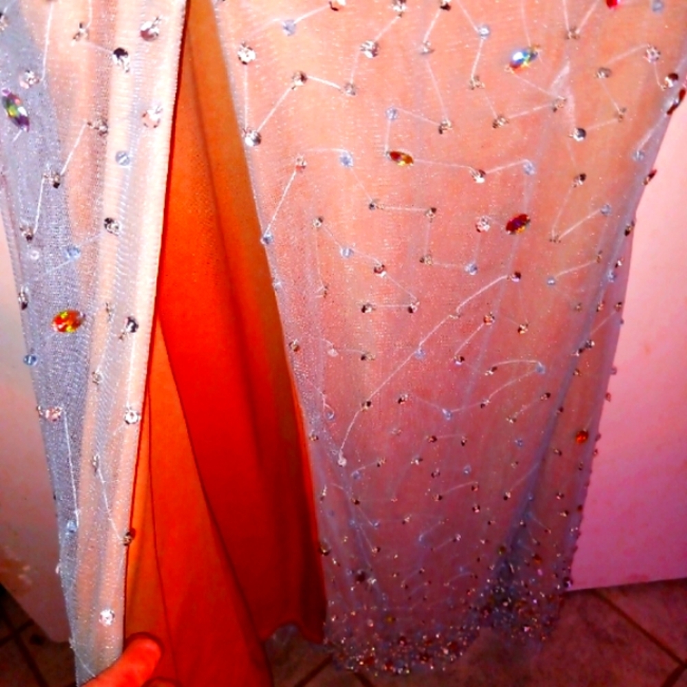 Sparkling Multicolor Gown - Picture 5 of 15